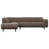 WOOOD Hoekbank Statement Links Taupe