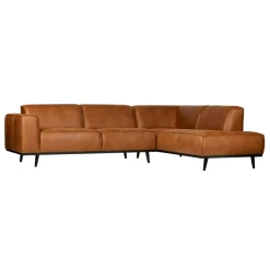 WOOOD Hoekbank Statement Rechts Cognac