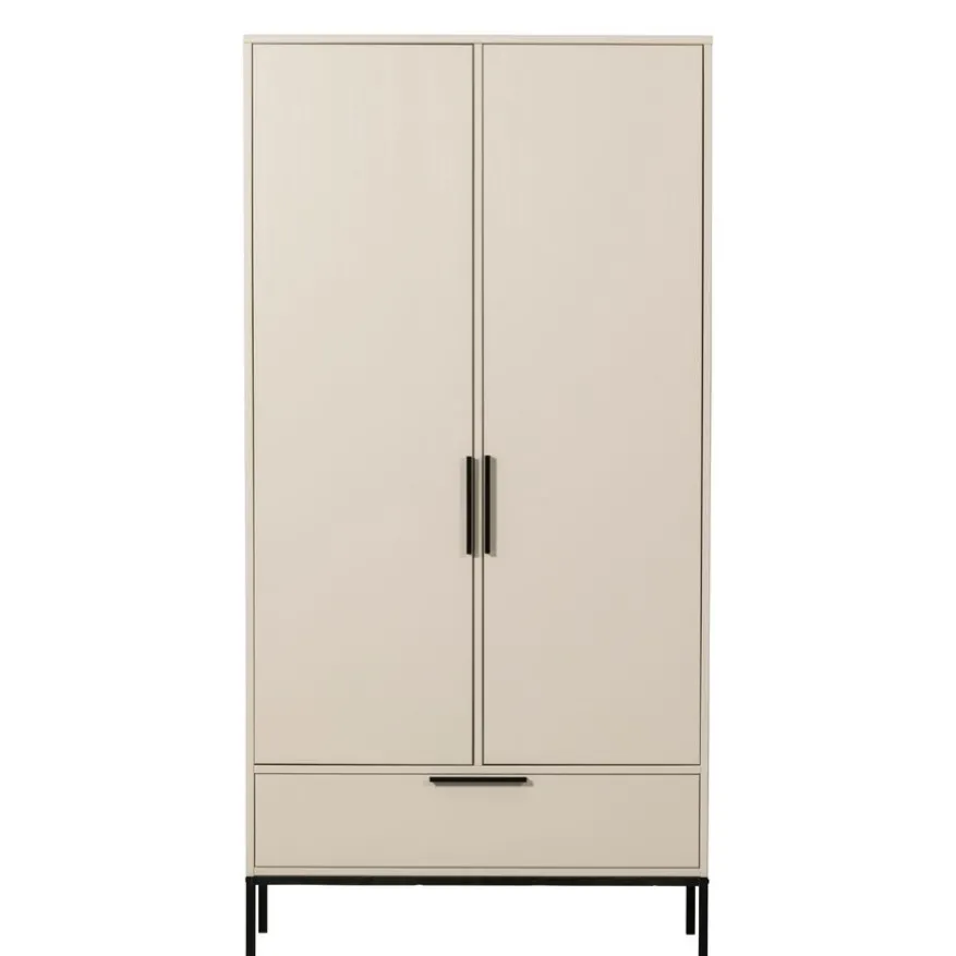 WOOOD Kledingkast Adam Dust - 100x200x53 cm
