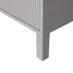 WOOOD Kledingkast Madu Grijs - 100x195x53 cm
