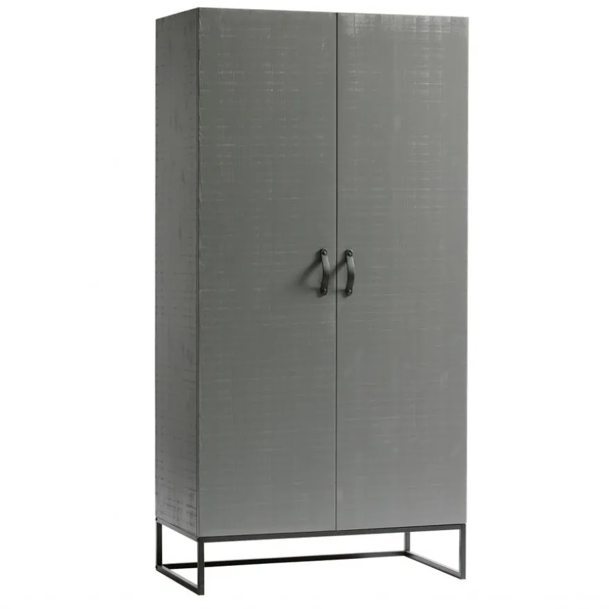 WOOOD Kledingkast Morris Leem - 100x195x53 cm