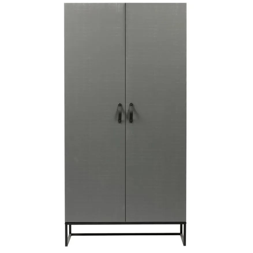 WOOOD Kledingkast Morris Leem - 100x195x53 cm