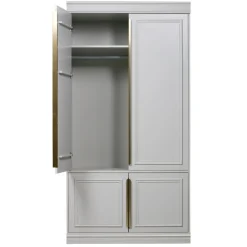 WOOOD Kledingkast Organize Mist - 110x215x62 cm