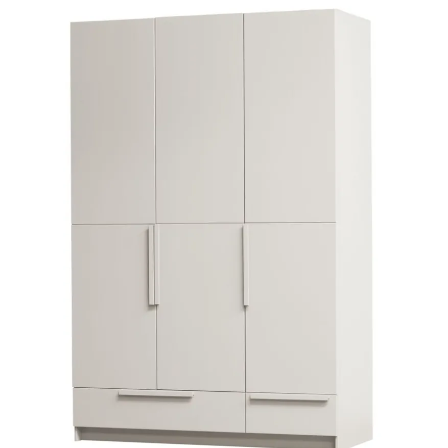 WOOOD Kledingkast Pure Dust - 142x215x60 cm