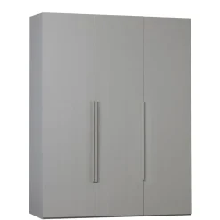 WOOOD Kledingkast Rens Grijs - 165x210x58 cm
