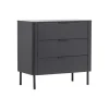WOOOD Ladekast Gunnar Zwart - 94x93x52 cm