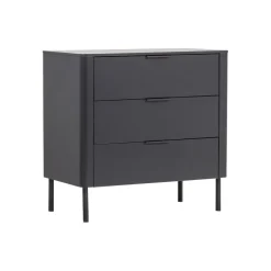 WOOOD Ladekast Gunnar Zwart - 94x93x52 cm