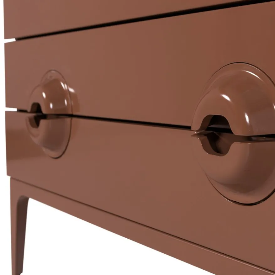 WOOOD Ladekast Merge Oudroze - 110x89x44 cm