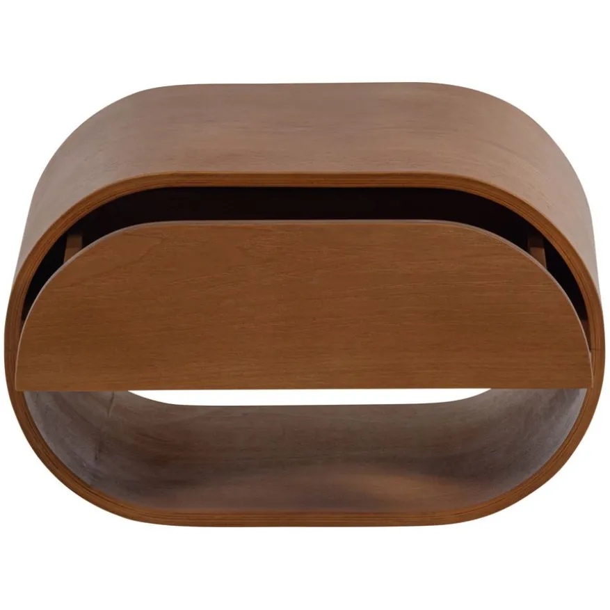 WOOOD Ladekast Momo Bruin - 39x23x28 cm