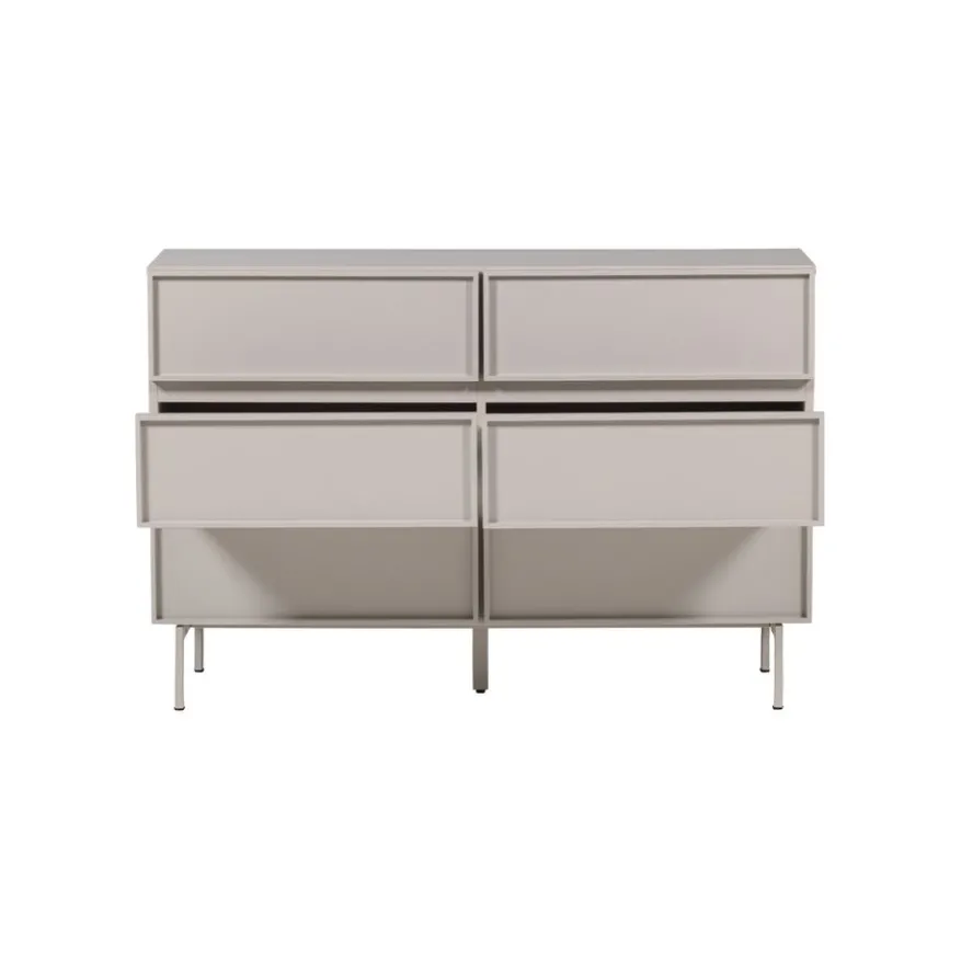 WOOOD Ladekast Tours Zand - 120x80x42 cm