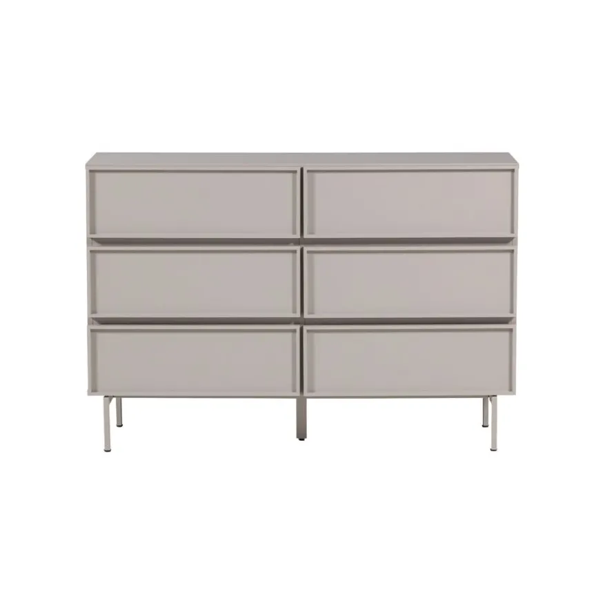 WOOOD Ladekast Tours Zand - 120x80x42 cm