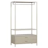 WOOOD Open Kledingkast Ferris Zand - 100x185x54 cm