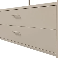 WOOOD Open Kledingkast Ferris Zand - 100x185x54 cm