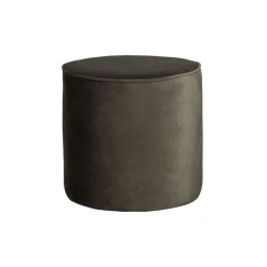 WOOOD Poef Sara Groen - Ø 46 cm