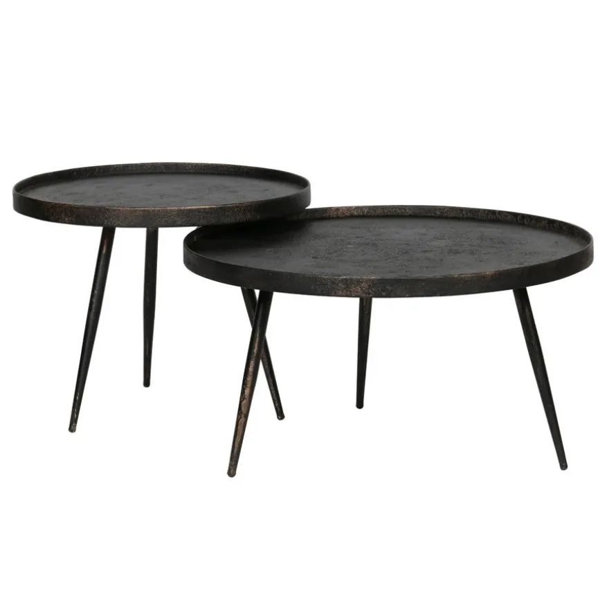 WOOOD Salontafel Bounds Brons - Ø 76 cm