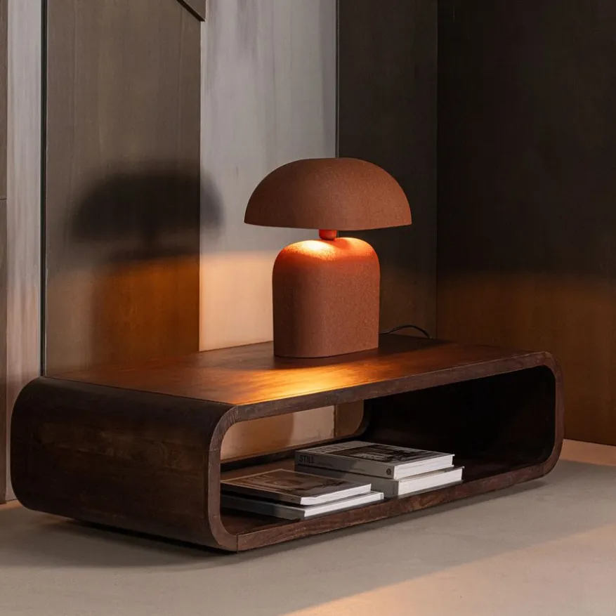 WOOOD Salontafel Kinu Donkerbruin - 120x60 cm