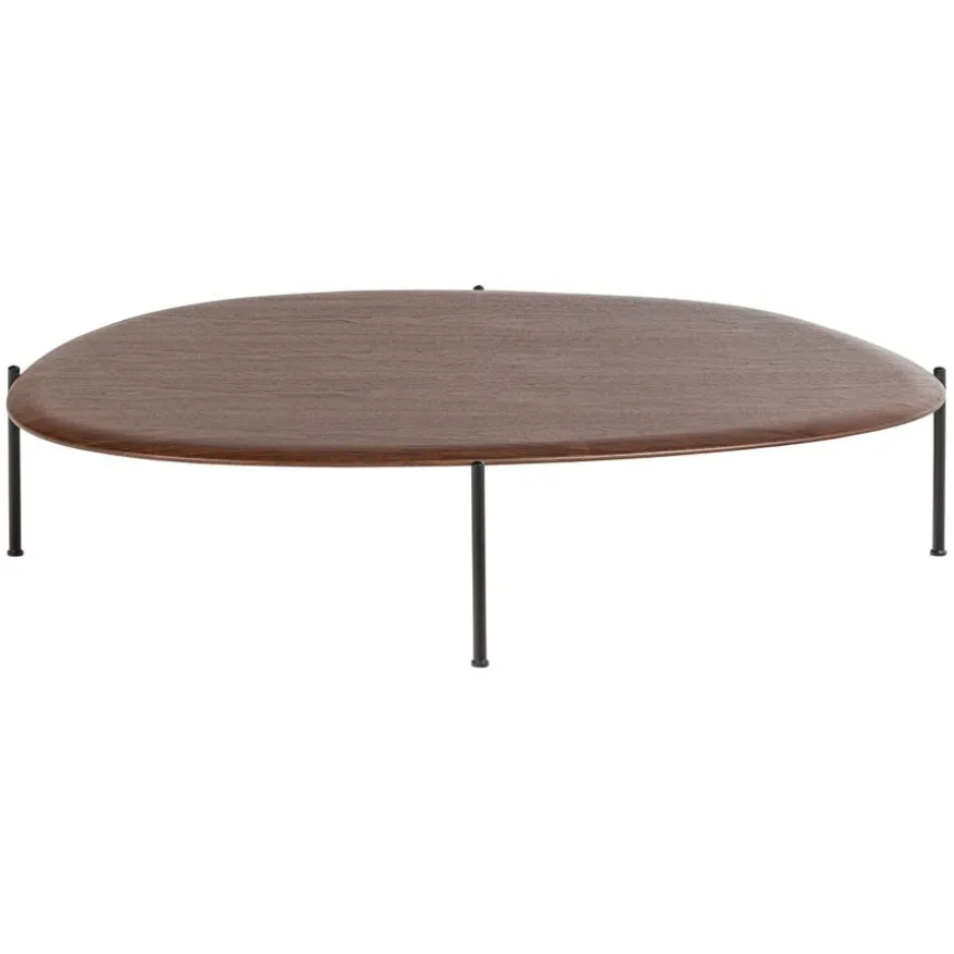 WOOOD Salontafel Kota Bruin - 121x97 cm