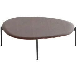 WOOOD Salontafel Kota Bruin - 121x97 cm