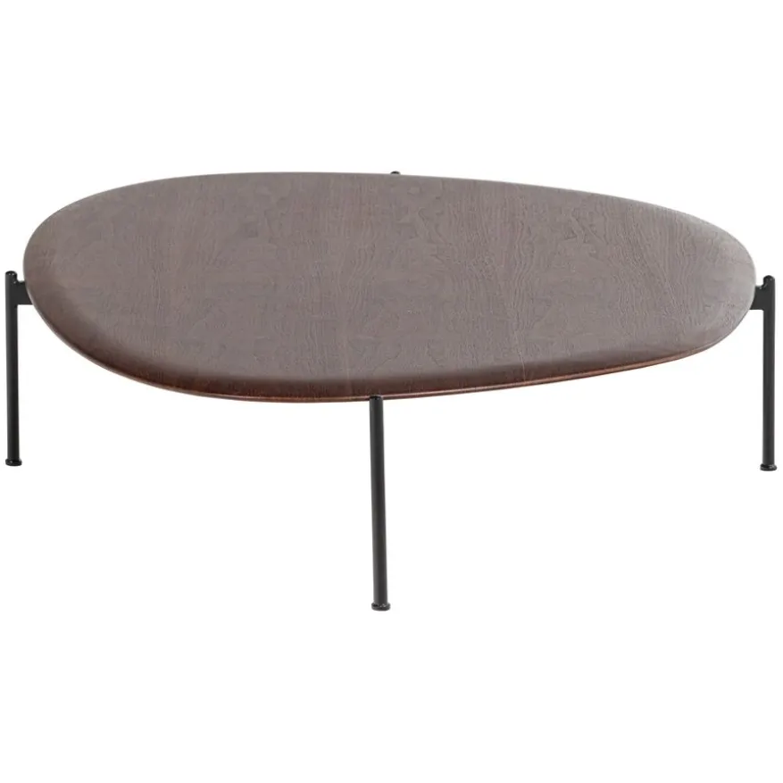 WOOOD Salontafel Kota Bruin - 121x97 cm