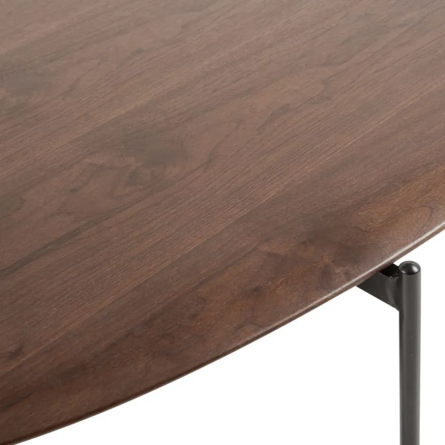 WOOOD Salontafel Kota Bruin - 121x97 cm