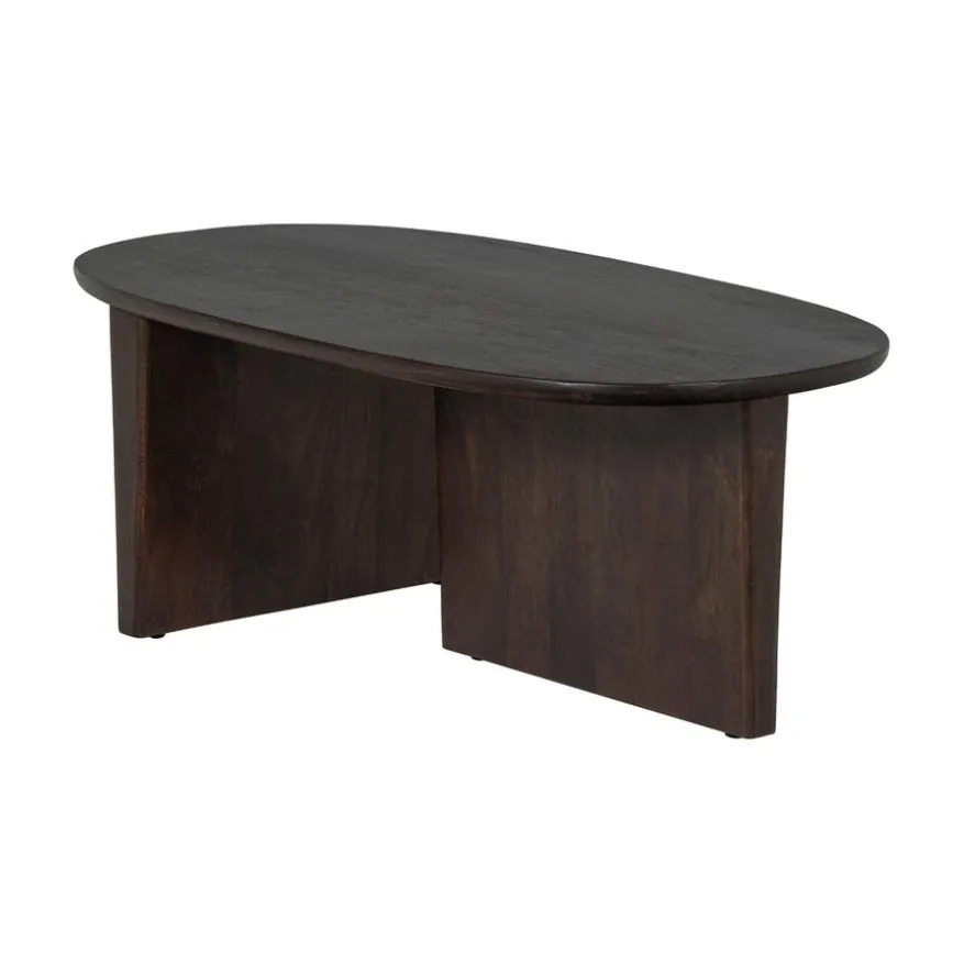 WOOOD Salontafel Seam Walnoot - 110x60 cm