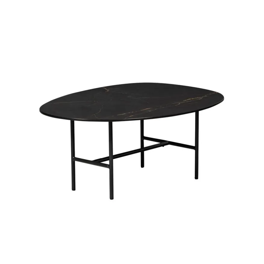WOOOD Salontafel Vajen Zwart - 80x60 cm