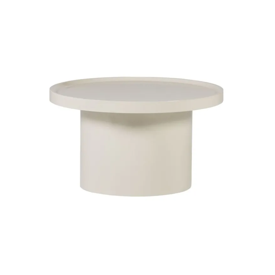 WOOOD Salontafel Veluna Zand - Ø 70 cm