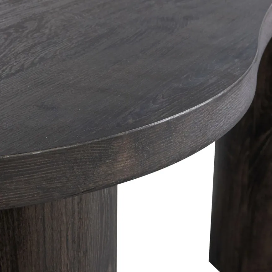 WOOOD Sidetable Maan Donkerbruin - 150x75x70 cm
