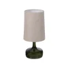 WOOOD Tafellamp Luma Groen / Naturel - E27 - 60 cm hoog