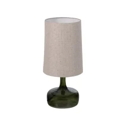 WOOOD Tafellamp Luma Groen / Naturel - E27 - 60 cm hoog