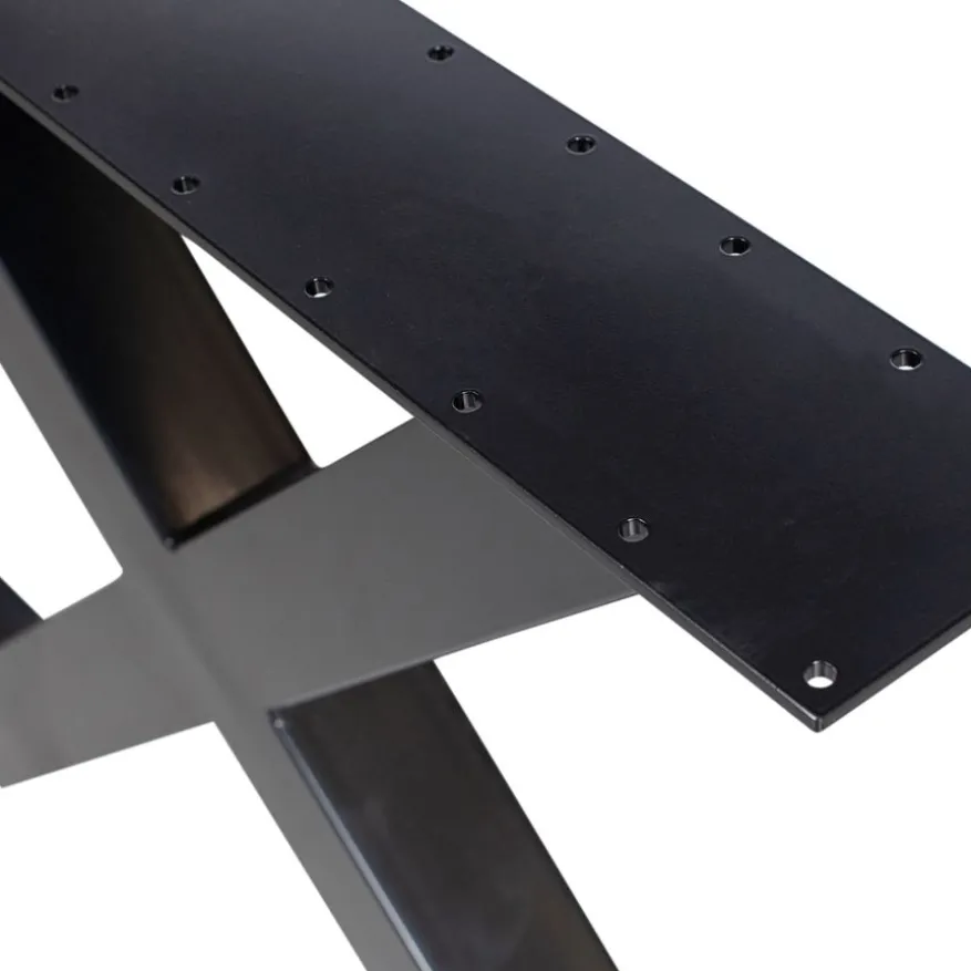 WOOOD Tafelpoot Picknicktafel Tablo Zwart