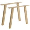 WOOOD Tafelpoot Tablo Naturel - set 2 stuks