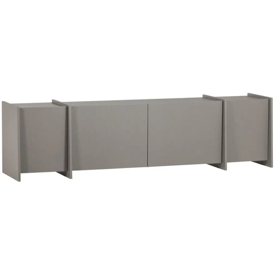 WOOOD TV-meubel Brock Warmgrijs - 200x53x44 cm