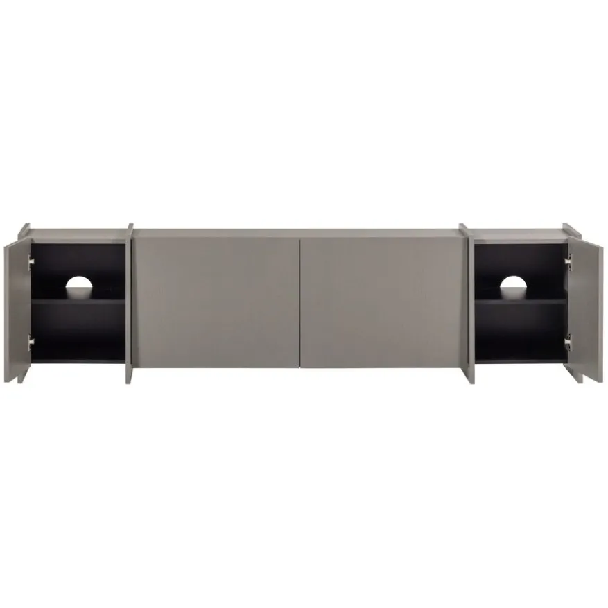 WOOOD TV-meubel Brock Warmgrijs - 200x53x44 cm