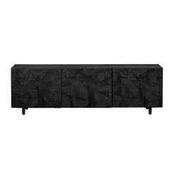 WOOOD TV-meubel Counter Zwart - 160x50x45 cm