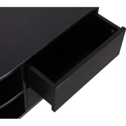 WOOOD TV-meubel Finca Zwart - 78x40x40 cm