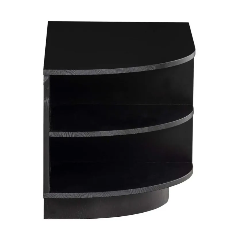 WOOOD TV-meubel Finca Zwart - 78x40x40 cm