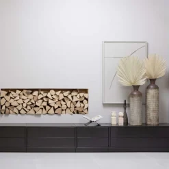 WOOOD TV meubel Finca Zwart - 50x40x40 cm