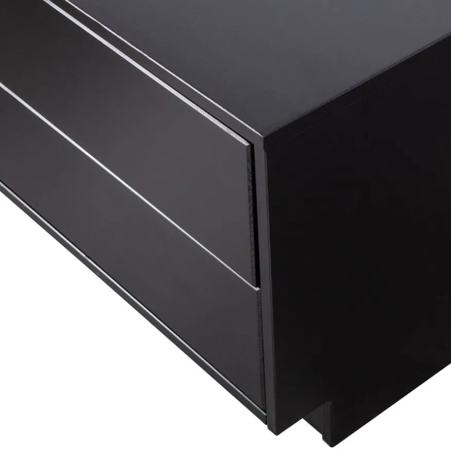 WOOOD TV meubel Finca Zwart - 50x40x40 cm