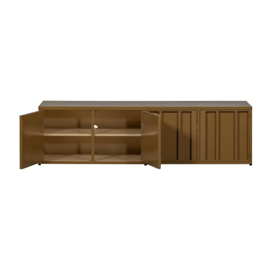 WOOOD TV-meubel Level Honinggeel - 160x44x44 cm