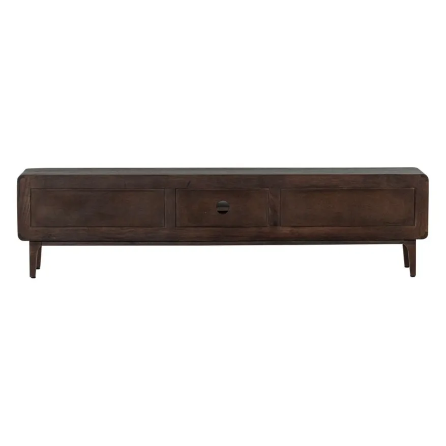 WOOOD TV-meubel Liya Donkerbruin - 200x50x35 cm