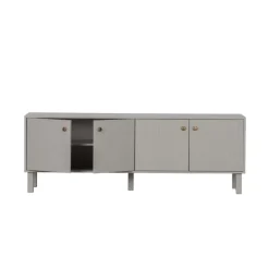 WOOOD TV-meubel Madu Grijs - 160x56x46 cm