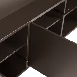 WOOOD TV-meubel Meggy Middenbruin - 160x215x40 cm