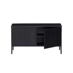 WOOOD TV-meubel New Gravure Zwart - 100x56x44 cm
