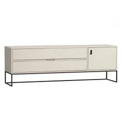 WOOOD Tv-meubel Silas Dust - 180x61x44 cm