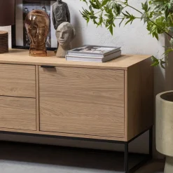 WOOOD TV-meubel Silas Naturel - 180x61x44 cm