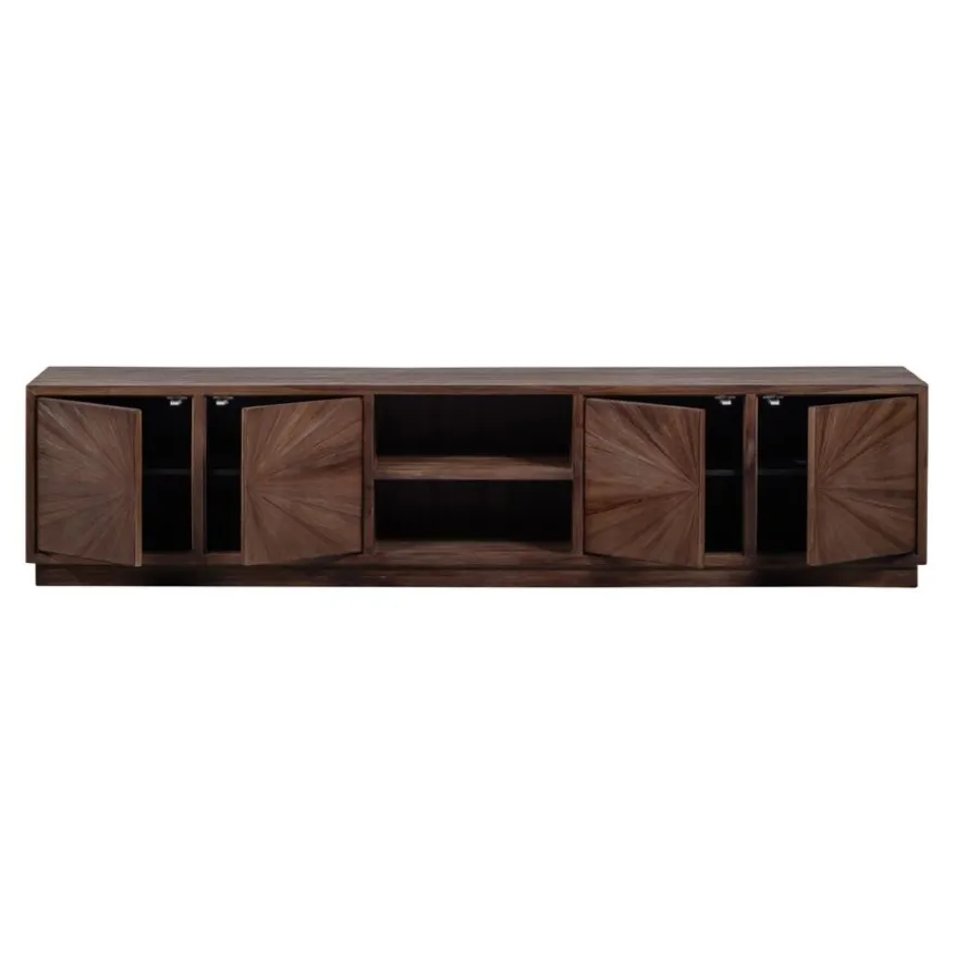 WOOOD TV-meubel Sun Bruin - 200x45x44 cm