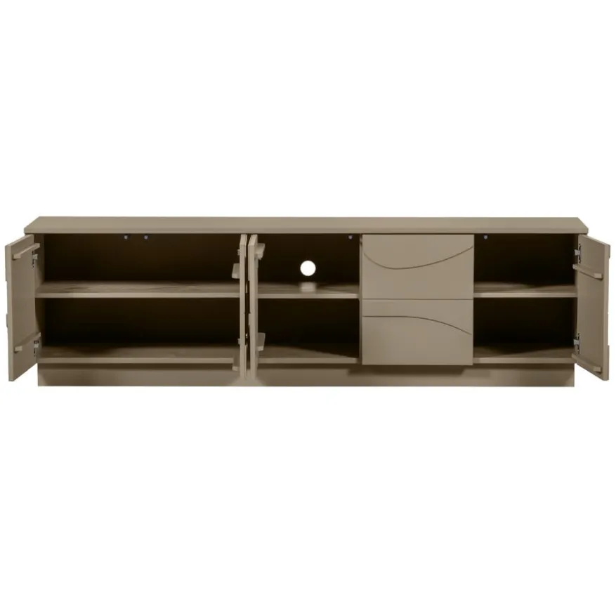 WOOOD TV-meubel Teo Mud - 180x52x40 cm