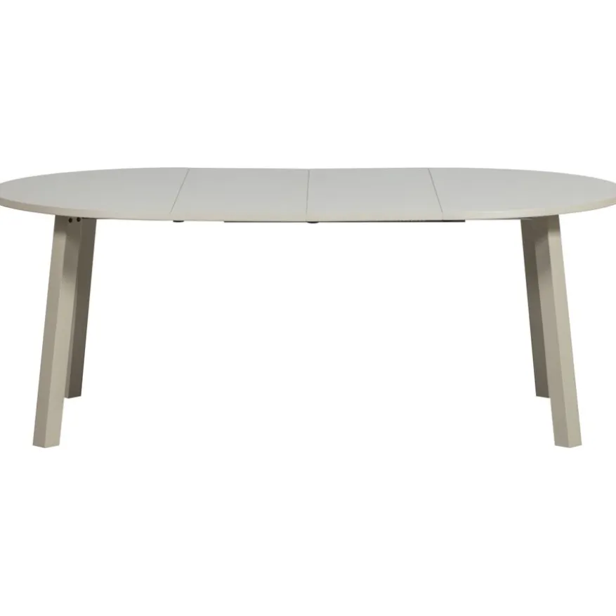 WOOOD Uitschuifbare Eettafel Janne Grijs - 120/200x120 cm