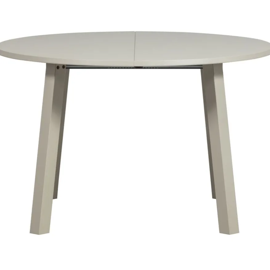 WOOOD Uitschuifbare Eettafel Janne Grijs - 120/200x120 cm